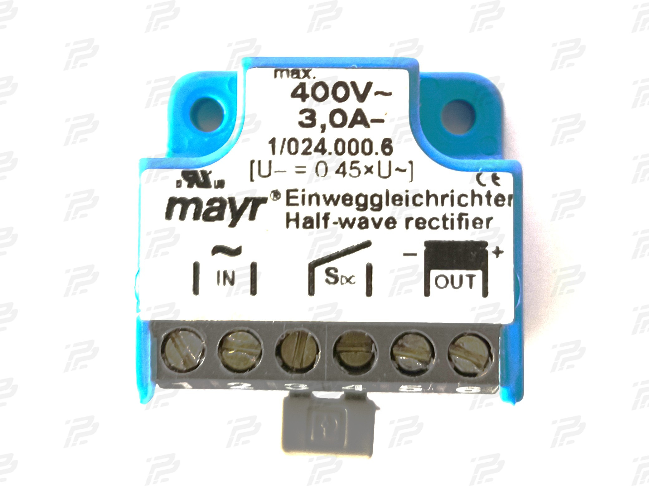Einweggleichrichter Fa.Mayr