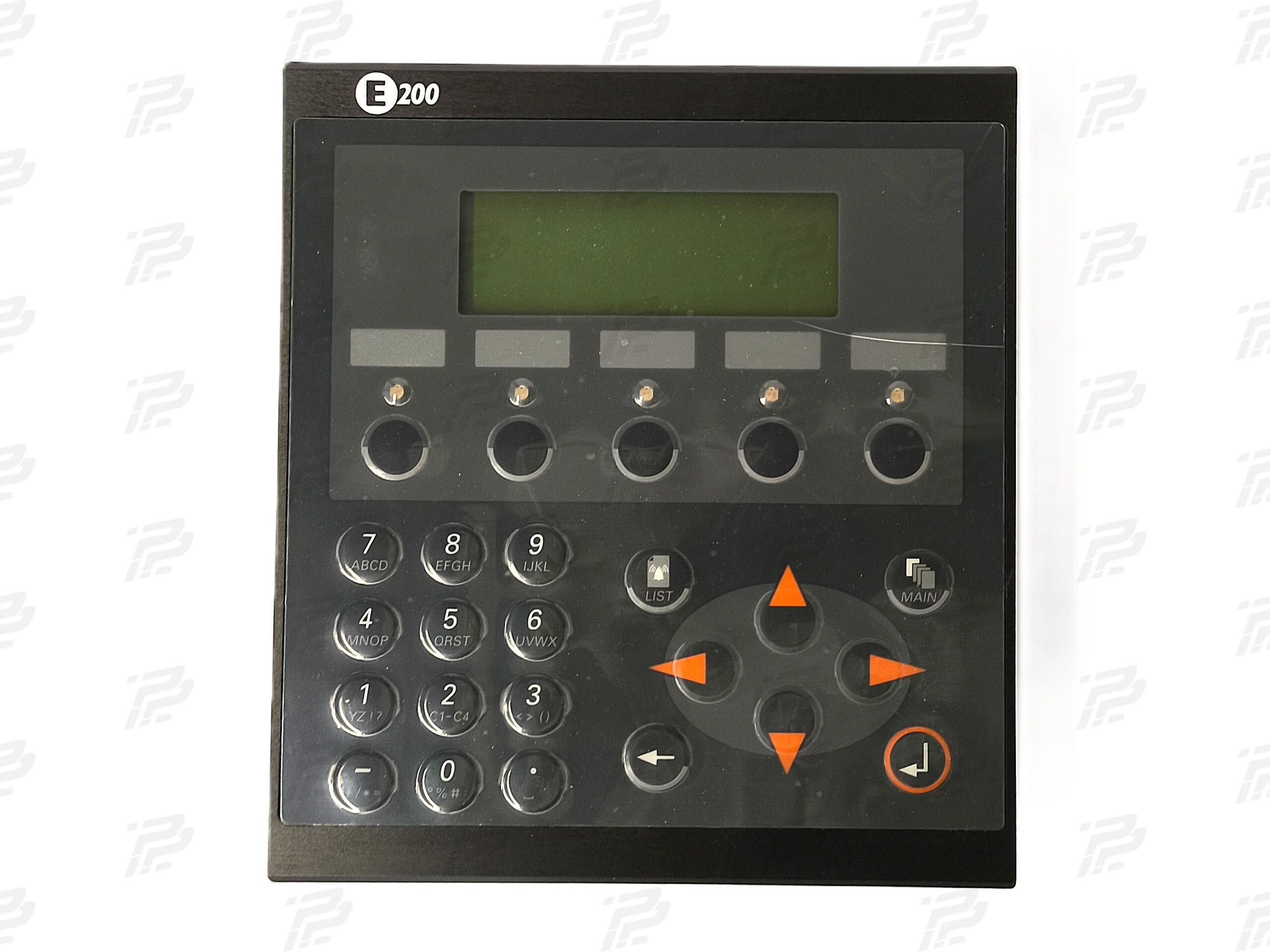 Operating panel E50