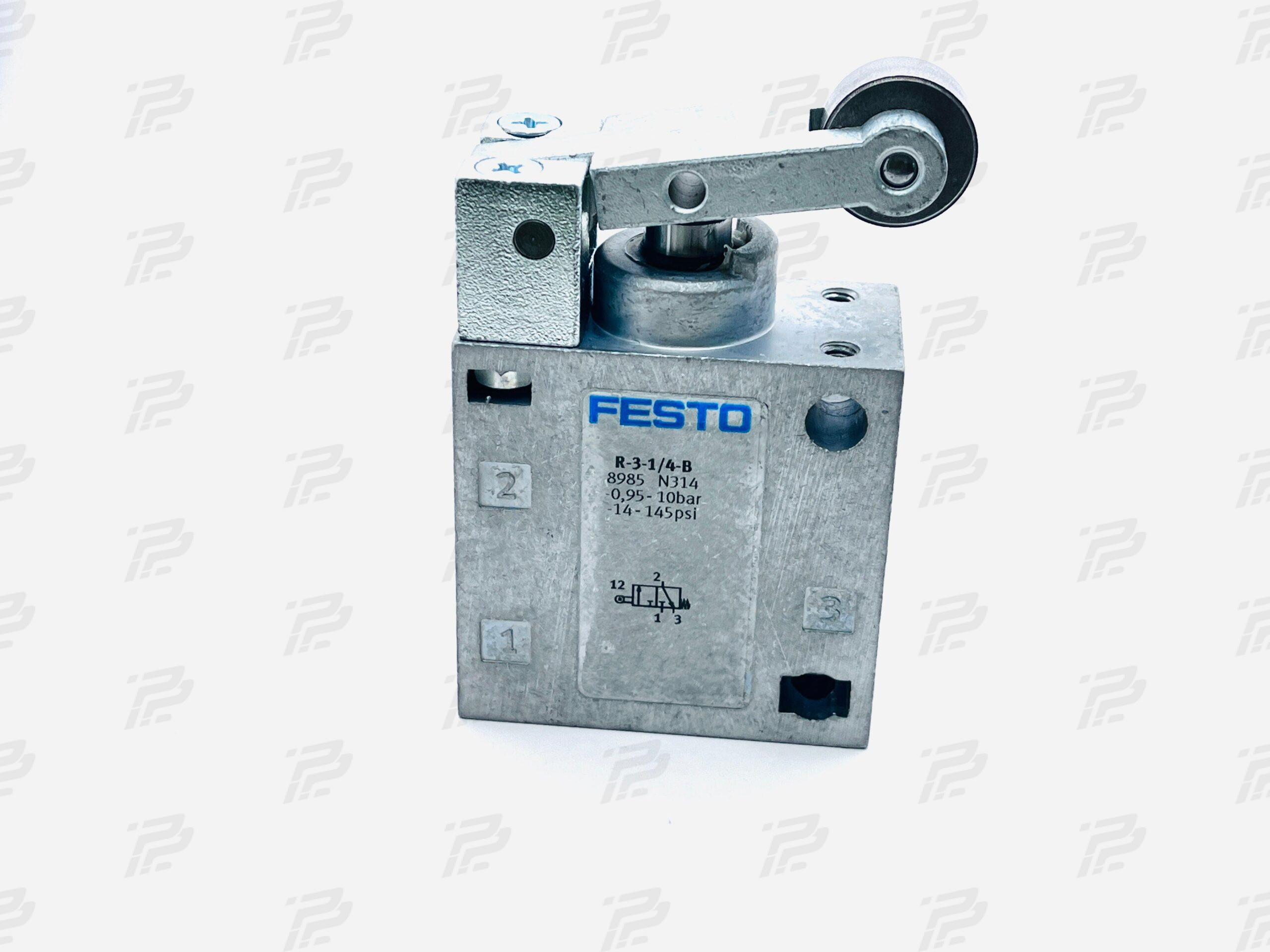 Roller lever valve